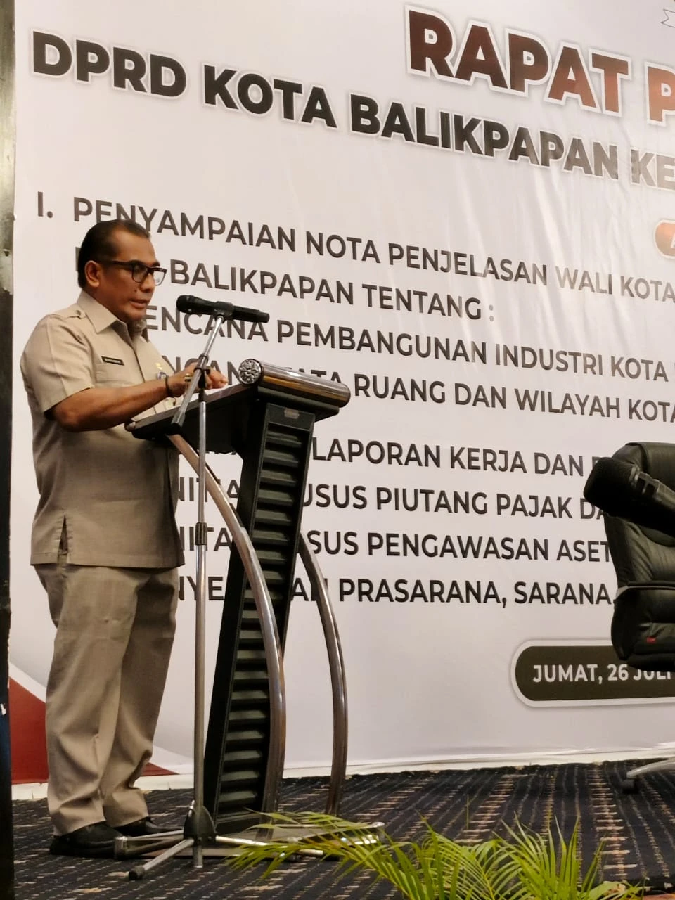 Rapat Paripurna DPRD Kota Balikpapan ke- 12 Masa Sidang II Tahun 2024 Rapat Paripurna DPRD Kota Balikpapan ke- 12 Masa Sidang II Tahun 2024