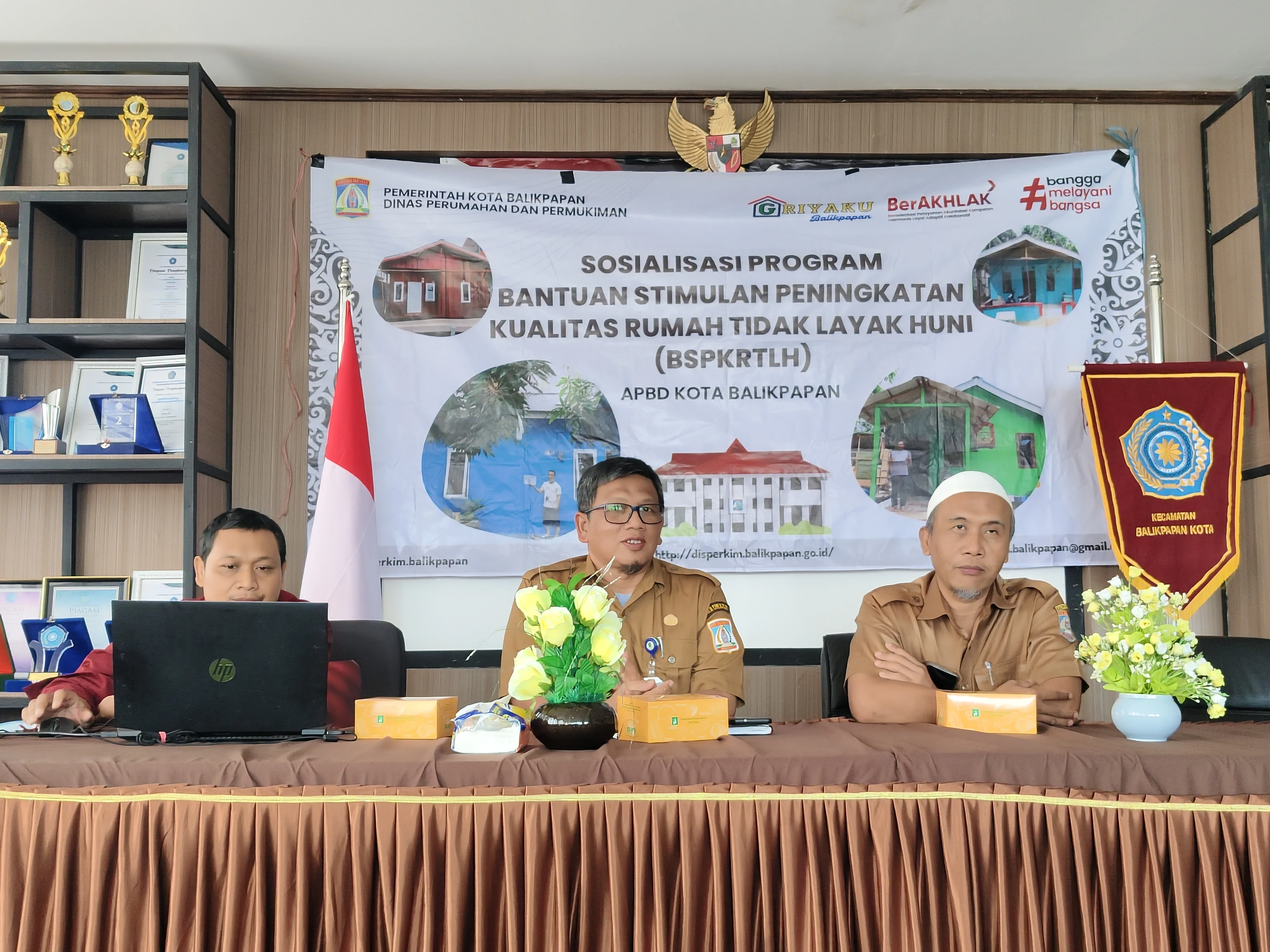 Sosialisasi Program Bantuan Stimulan Peningkatan Kualitas Rumah Tidak Layak Huni Tahun 2024