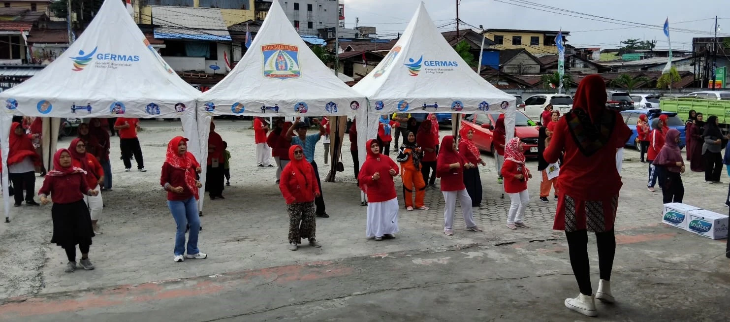 Germas Kemerdekaan di Kelurahan Prapatan