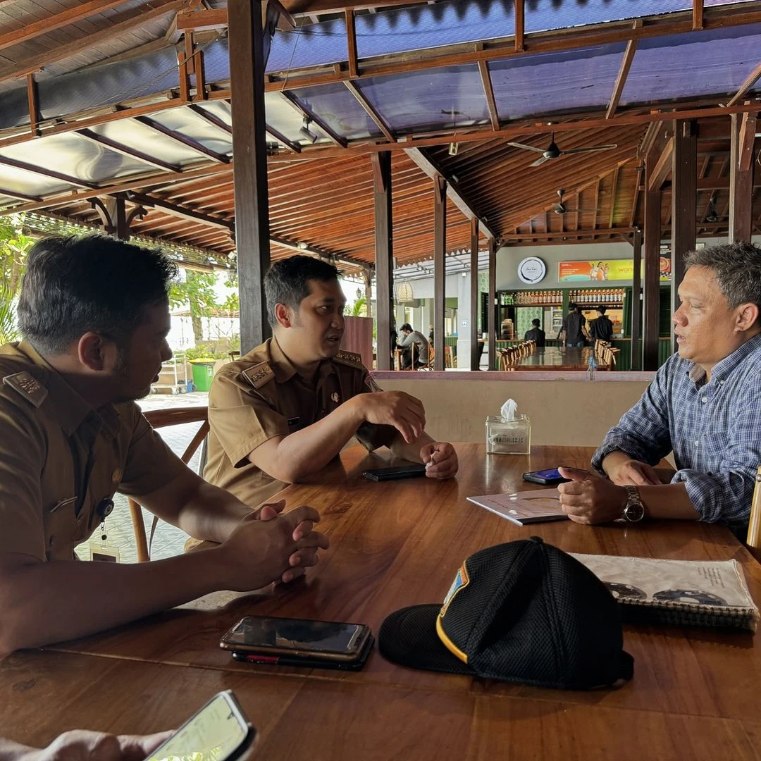 Audiensi Camat Balikpapan Kota dengan Pengelola Kampoeng Pasir Resto