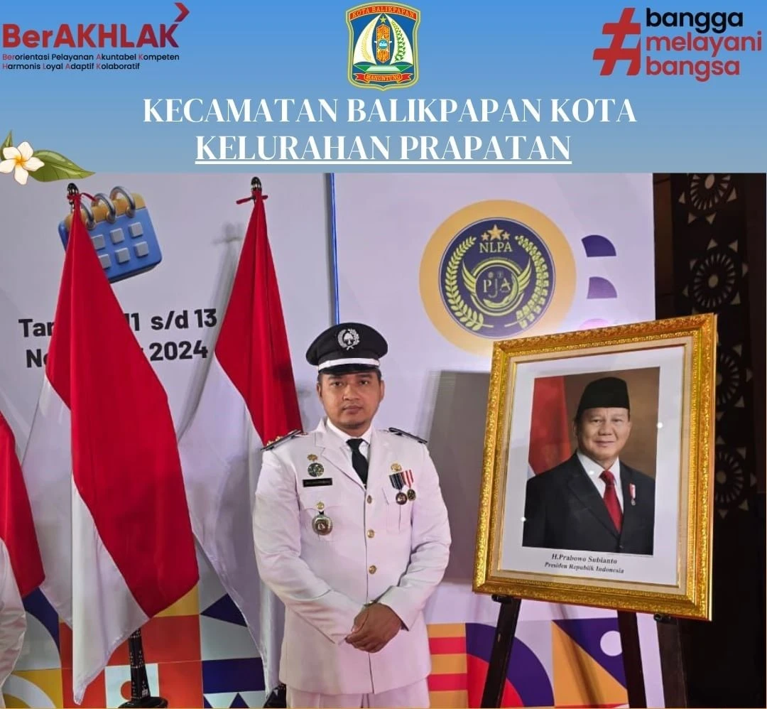 Lurah Prapatan Menghadiri kegiatan Bimbingan Teknis Untuk Kepala Desa/Lurah Selaku Juru Damai: Perkuat Peran Sebagai Juru Damai