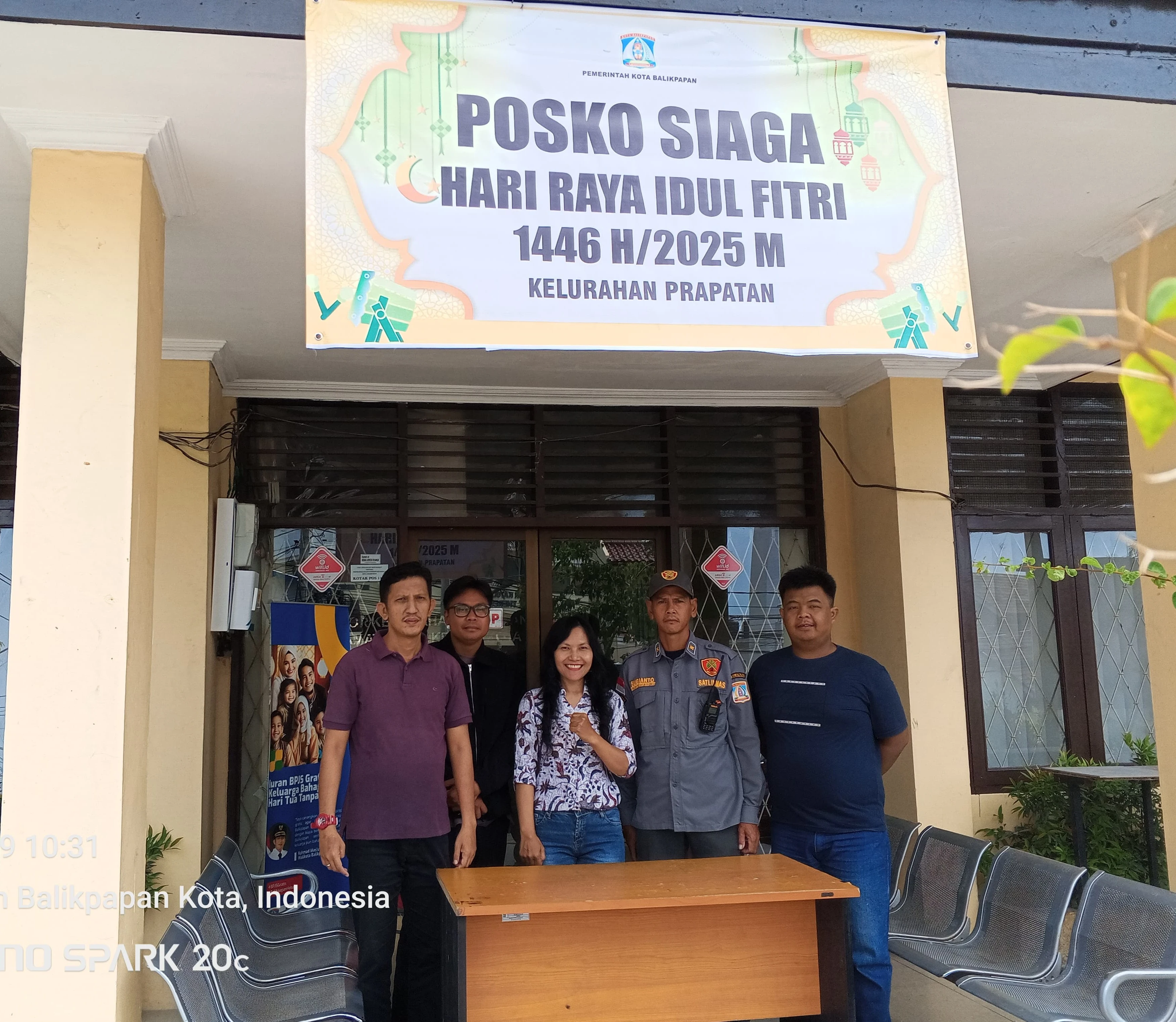 Posko Siaga Kelurahan Prapatan Pada Masa Liburan Dan Cuti Bersama Idul Fitri 1446 H/2025 M Posko Siaga Kelurahan Prapatan Pada Masa Liburan Dan Cuti Bersama Idul Fitri 1446 H/2025 M